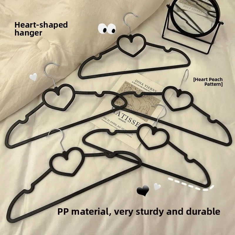 Anti-Slip  Knot Clothes Hanger for Students Dormitory Traceless Clothes Drying Rack High Aesthetic Value Home Use Pink