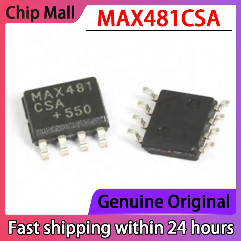 1PCS New Original MAX481CSA MAX481 Packaged SOIC-8 Line Transceiver Interface IC Receiver