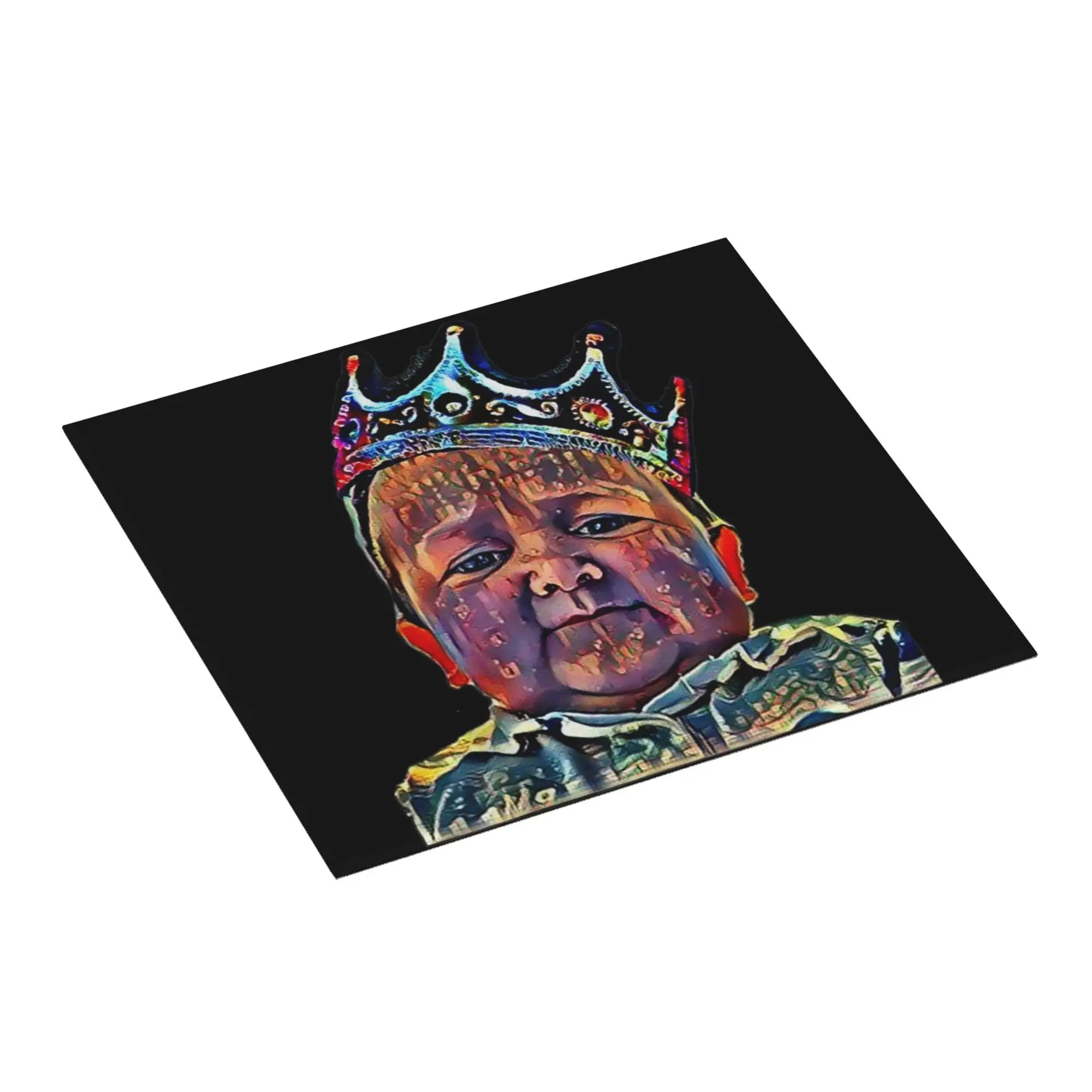 Hasbulla Funny Crown Parody Non Slip Kitchen Counter Protector Mat Barware Tableware Reusable  Bathroom Drying Mat For Kitchen