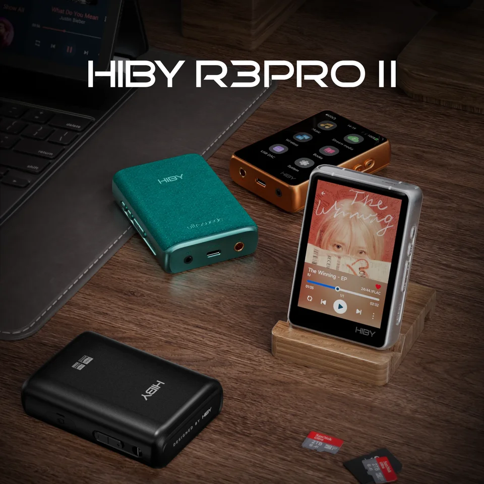 Hiby R3 Pro II / 第2世代 HiFi MP3音楽プレーヤー USB DAC ヘッドホン