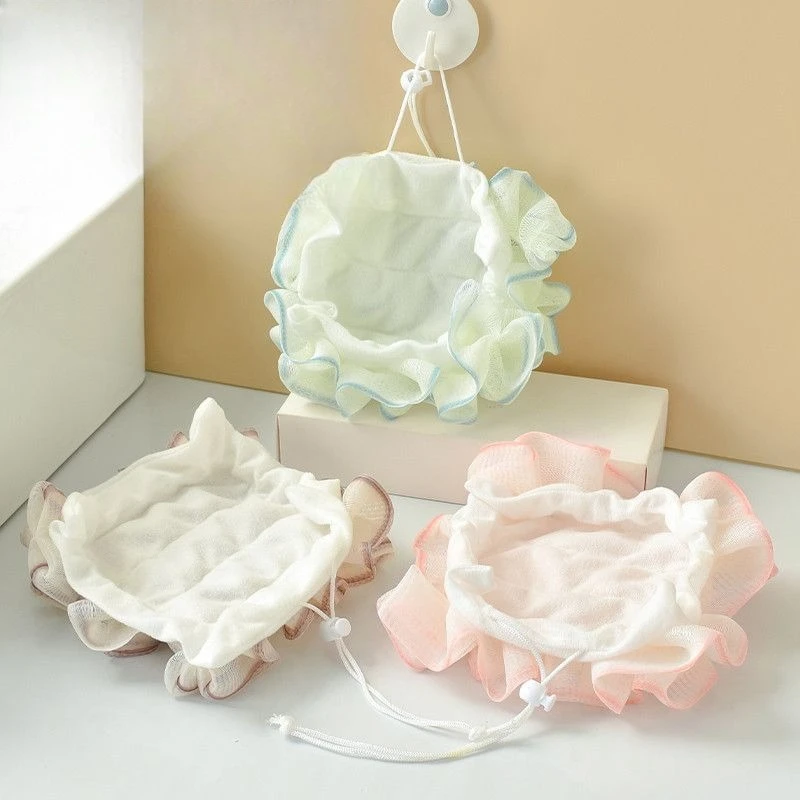 3pcs set 2 in 1 Shower Ball Bath Ball Can Wrap Soap High Quality Non Fading Super Soft Bath Large Size Bathing Tool