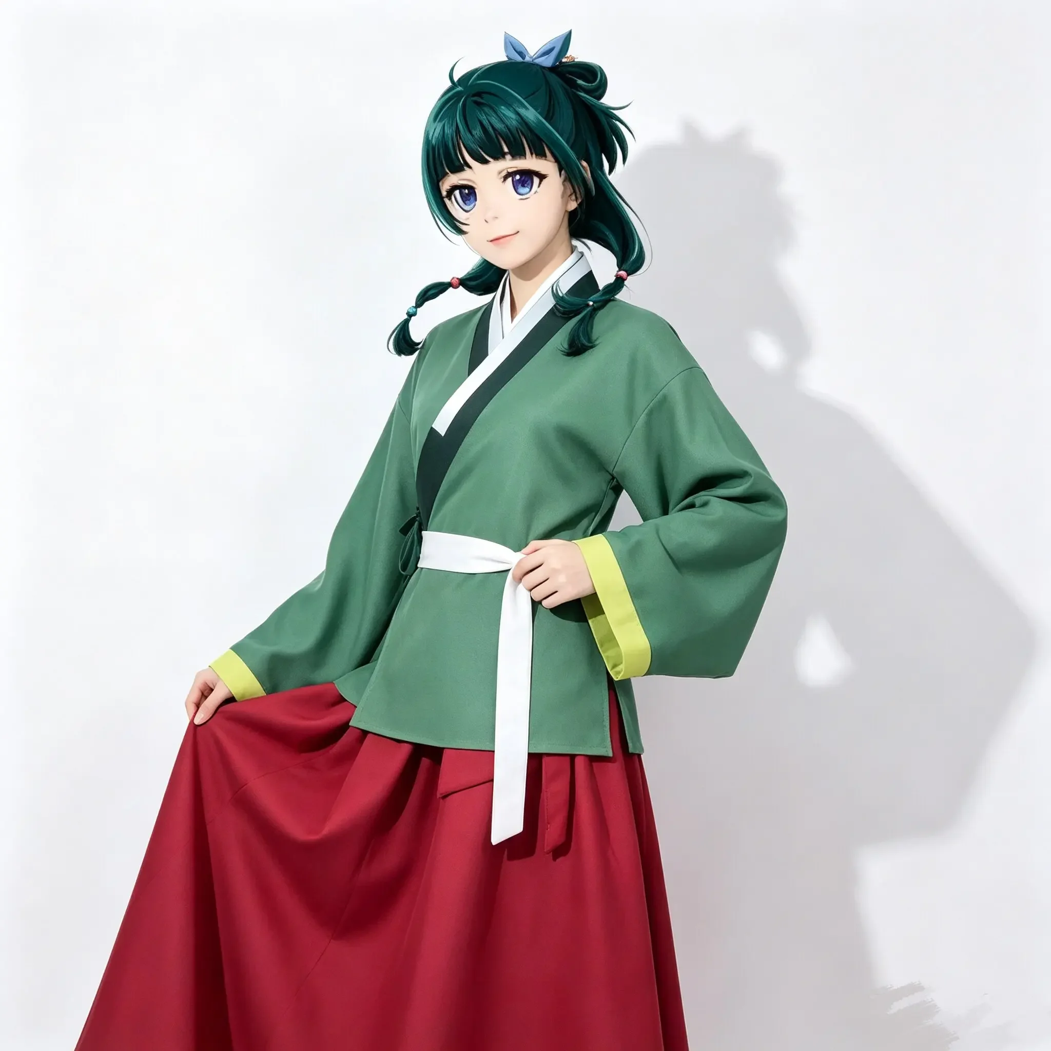 nova-peruca-para-fantasia-de-cosplay-de-maomao-inspirada-no-anime-«the-apothecary-diaries»-com-vestido-saia-e-blusa-verde-«kusuriya-no-hitorigoto»-para-o-halloween-para-mulheres