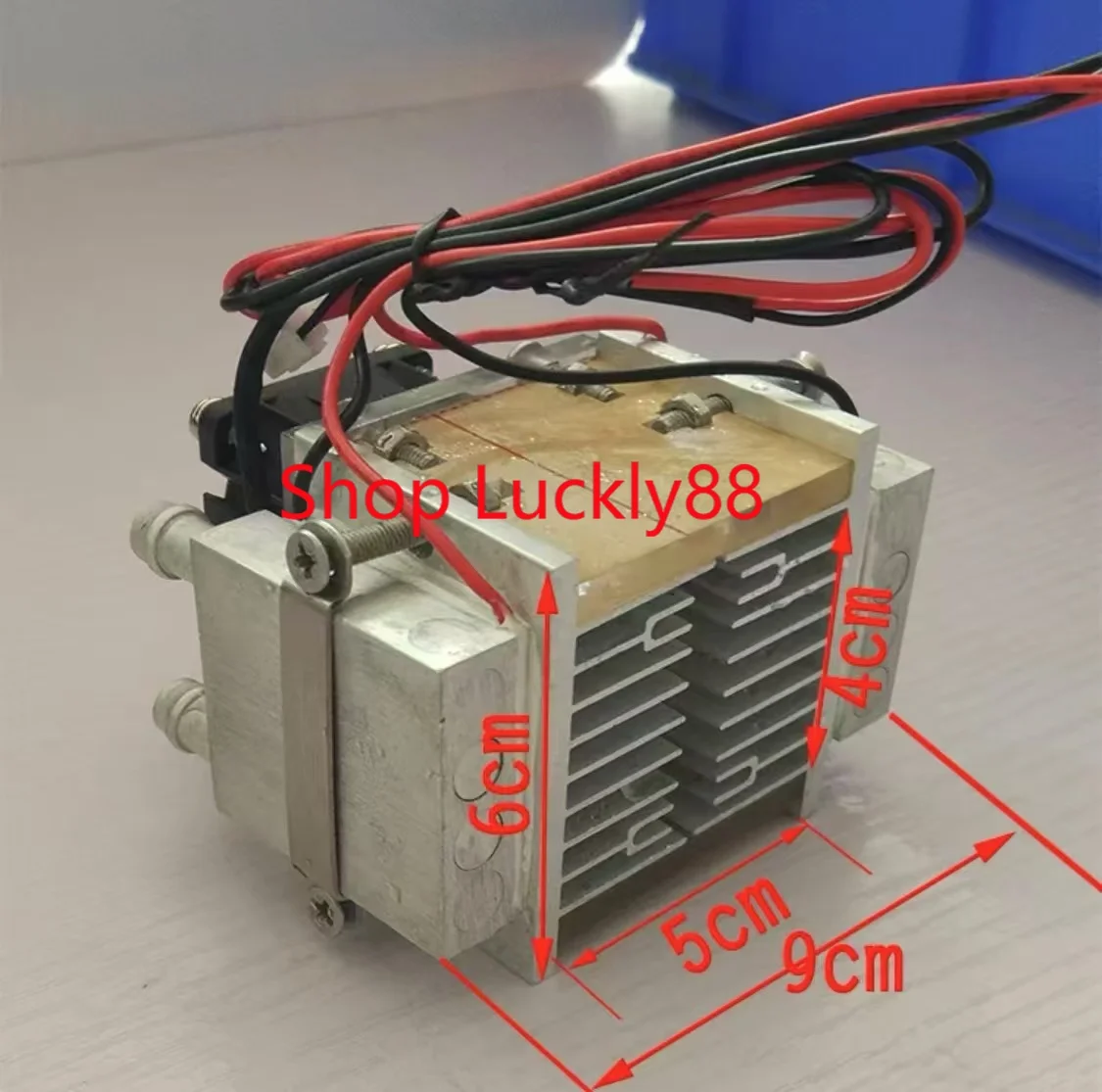 1pcs DIY 120W TEC Peltier Semiconductor Refrigerator water-cooling Air Condition Movement For Refrigeration And Fan