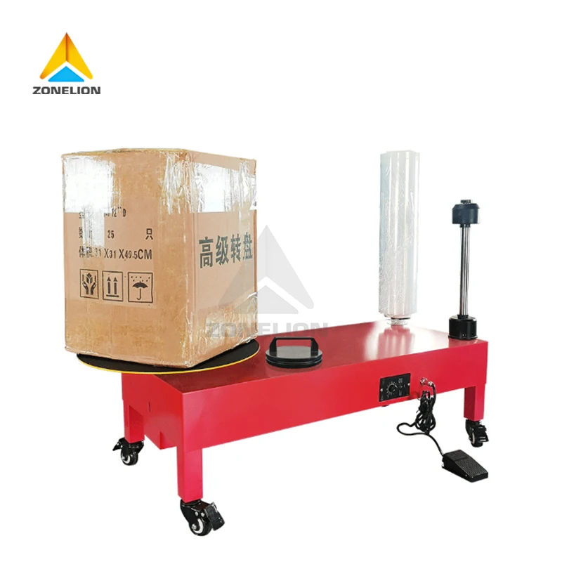 

Automatic Box Stretching Film Wrapping Packaging Machine
