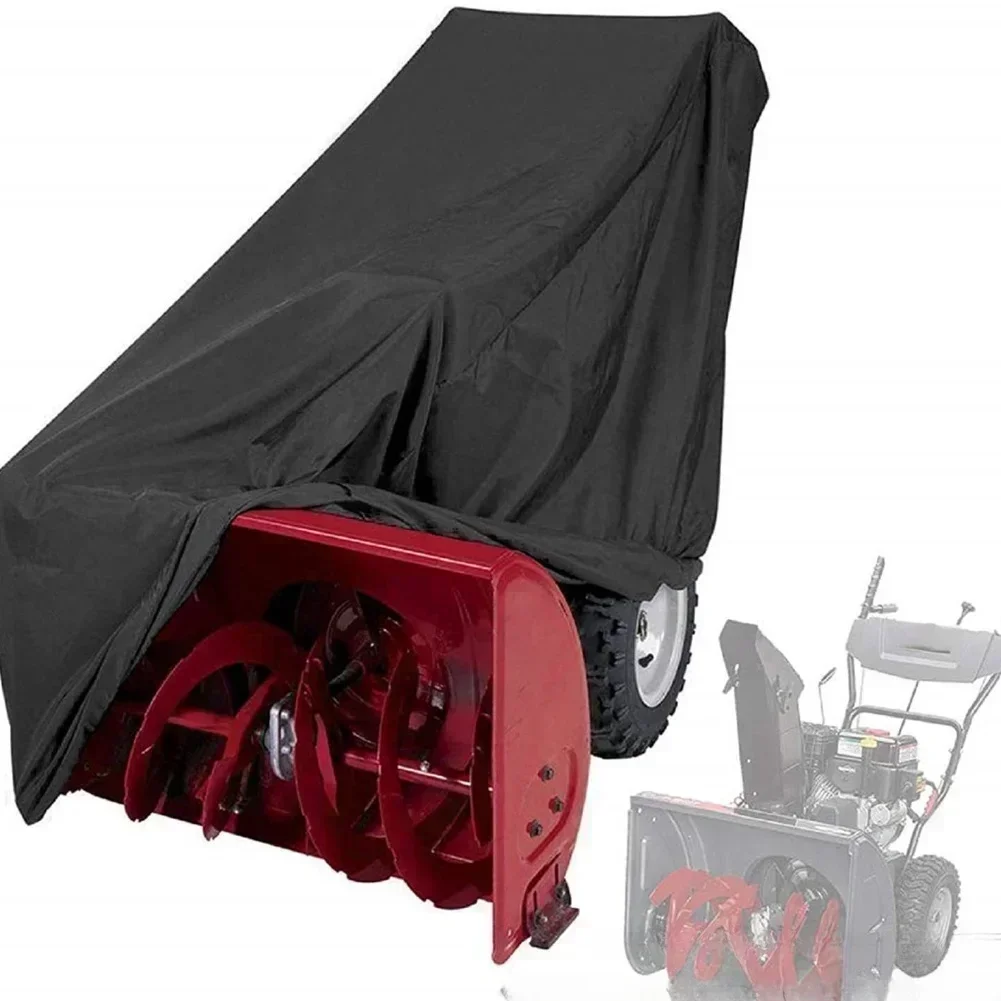 Protective Waterproof Snow Blower Cover Outdoor Snowblower Compatible with Various Models Easy Installation Zipper
