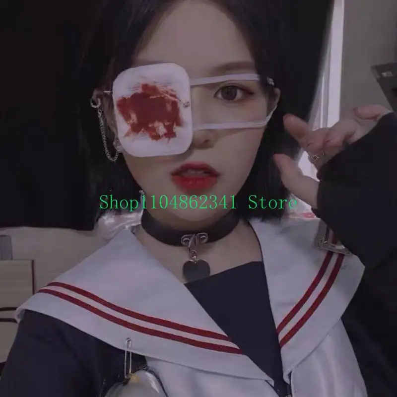 5ASD Soft EyePatch Halloween Cosplay Eyemask костюм