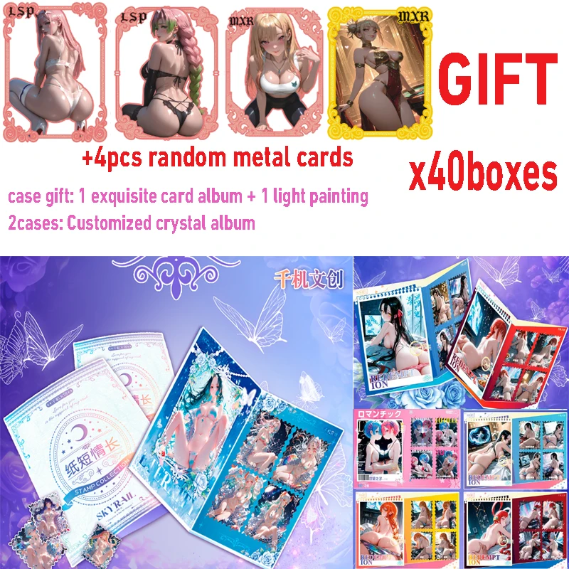

2025 Goddess Story Qianji Cultural and Creative "Paper is Short, Love is Long" Anime Goddess Stamp Collection Habbies Gift