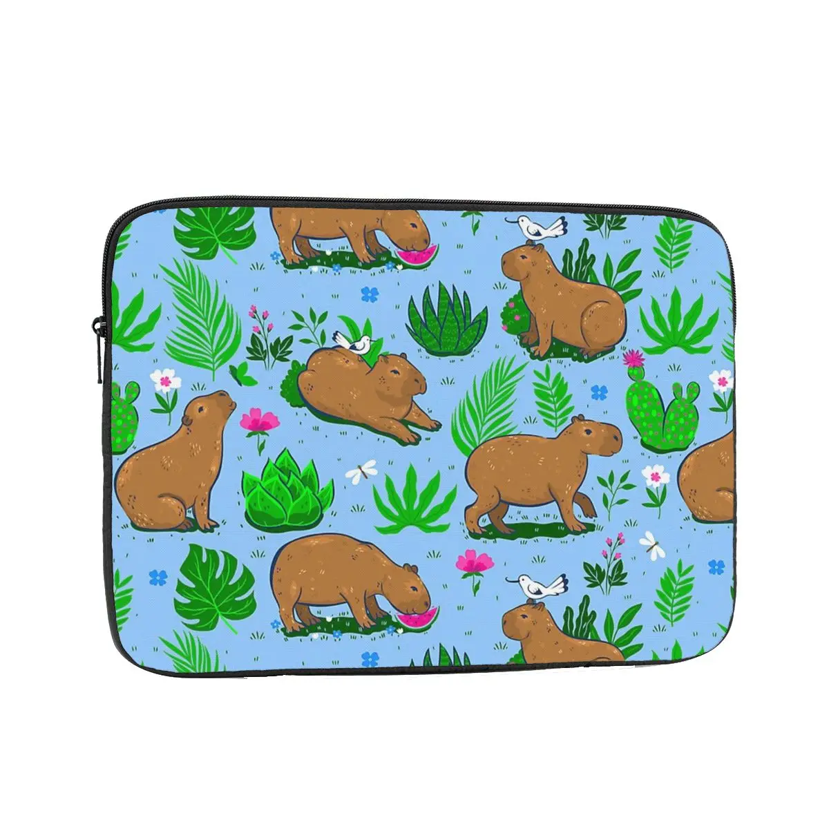 Capybara Is My Spirit Animal Notebook Laptop Bag Case Pouch 10 12 13 15 17 Inch For Macbook Air Pro Tablet Shockproof Case Bag