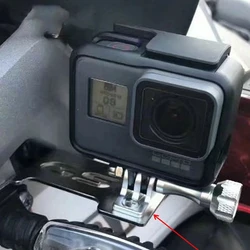 Motocicleta Dash Camera Recorder Bracket Holder, Gopro, BMW, GSA, R, 1200, 1250, GS, R1200GS, LC, R1250GS, Aventura, ADV, Acessórios Motocicleta