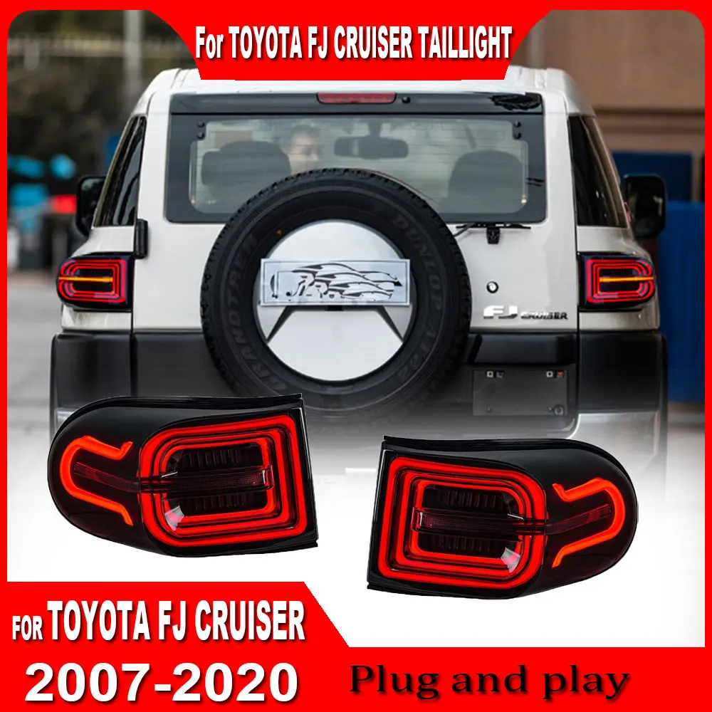 

Car Taillight for Toyota Land Cruiser FJ 2007-2020 LED dynamic Rear light Tail lamp Brake light Turn signal Car Accessories