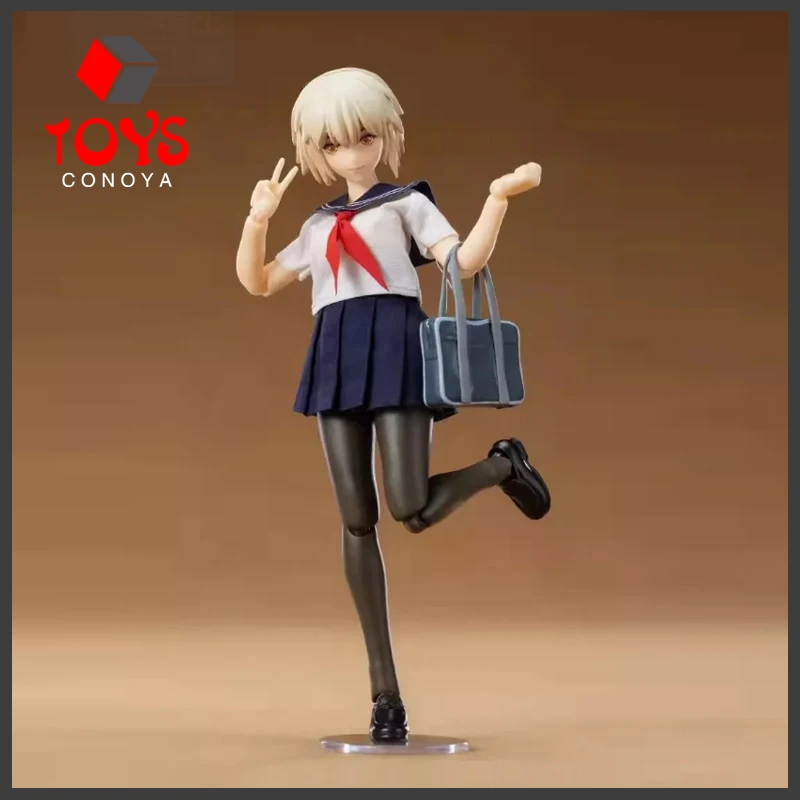 

New Stock Manatee Industries 1/12 Scale Mini Eimi Cute Japanese Girls Full Set 6-inch Female Anime Action Figure Body Model