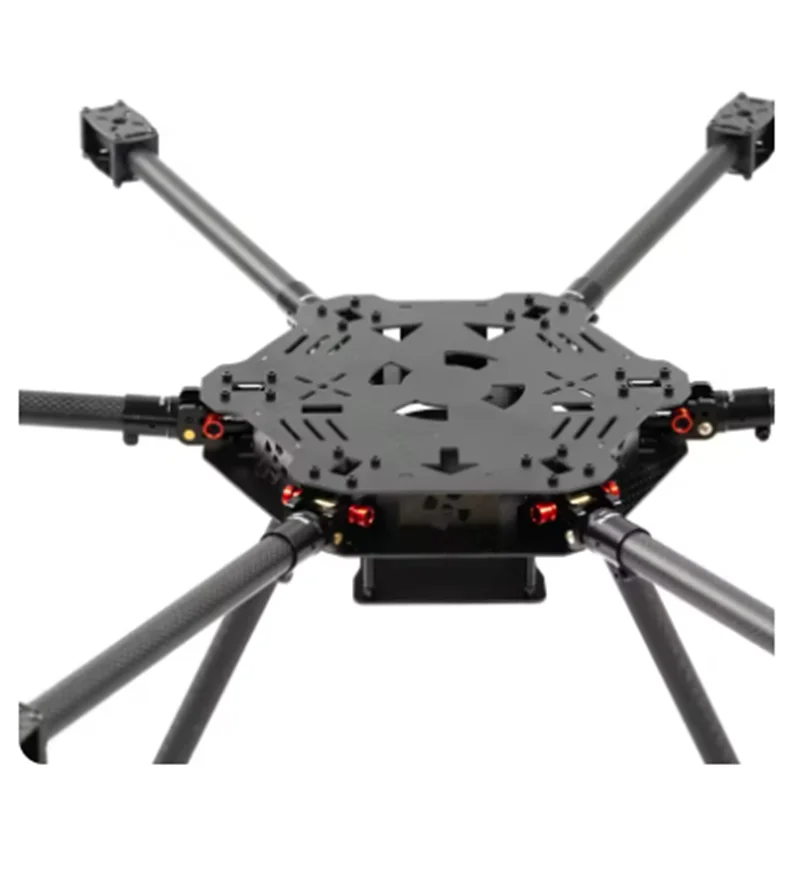 RC DRONE F680/850 cadre entièrement en Fiber de carbone 680/850 hexa-rotor bras pliable Hexacopter cadre Kit train d'atterrissage inflodable pour FPV