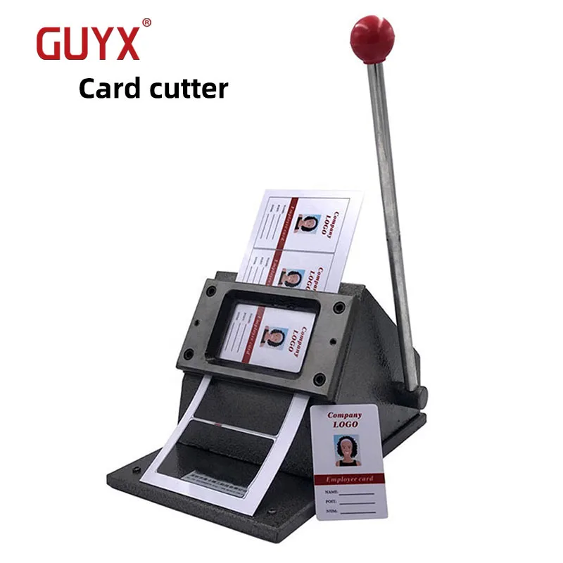 86 * 54 Circular Manual PVC Card Cutter Business Card Cutter Paper Card Cutter Card Punching Mechanism Card Equipment