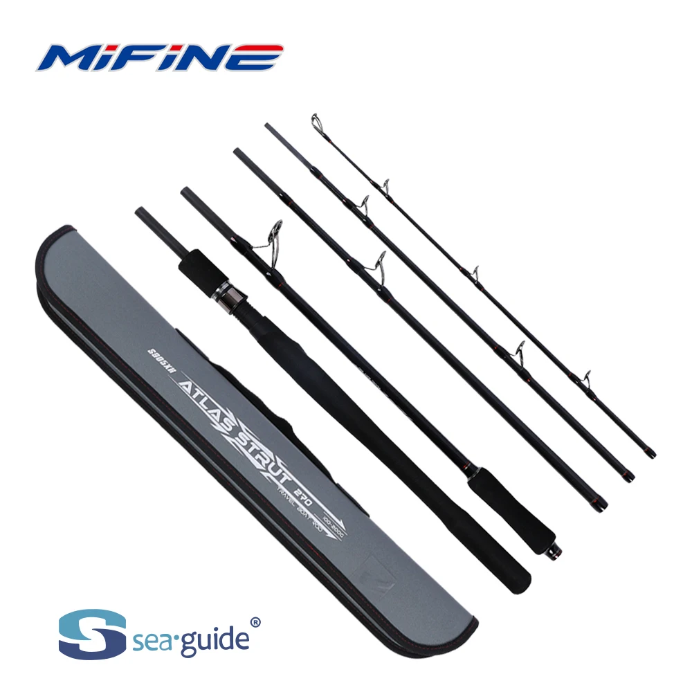 

Mifine ATLAS STRUT TRAVEL BOAT Spinning Rods 24T Carbon Fiber Lure Weight 100-200G Tubular Tips for Travel Boat Carp Fishing