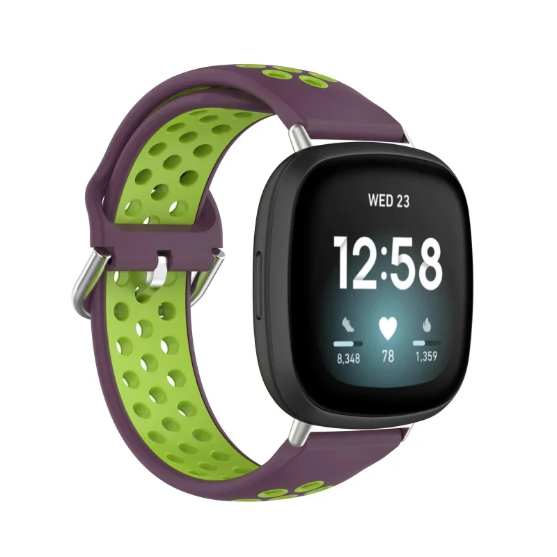 Soft Silicone Strap For Fitbit Versa 3/Sense 2 Smart Watch Bracelet Sport Strap For Fitbit Versa 4 Wristbands Accessories