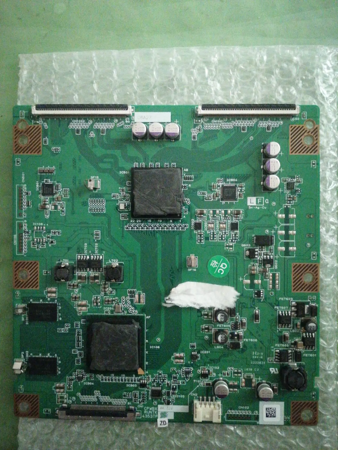 4353TP CPWBX RUNTK (ZA/ZB/ZC/ZD/ZE/ZZ) Logic board CPWBX4353TP RUNTK4353TP pls confrim Z? you need T-CON connect board