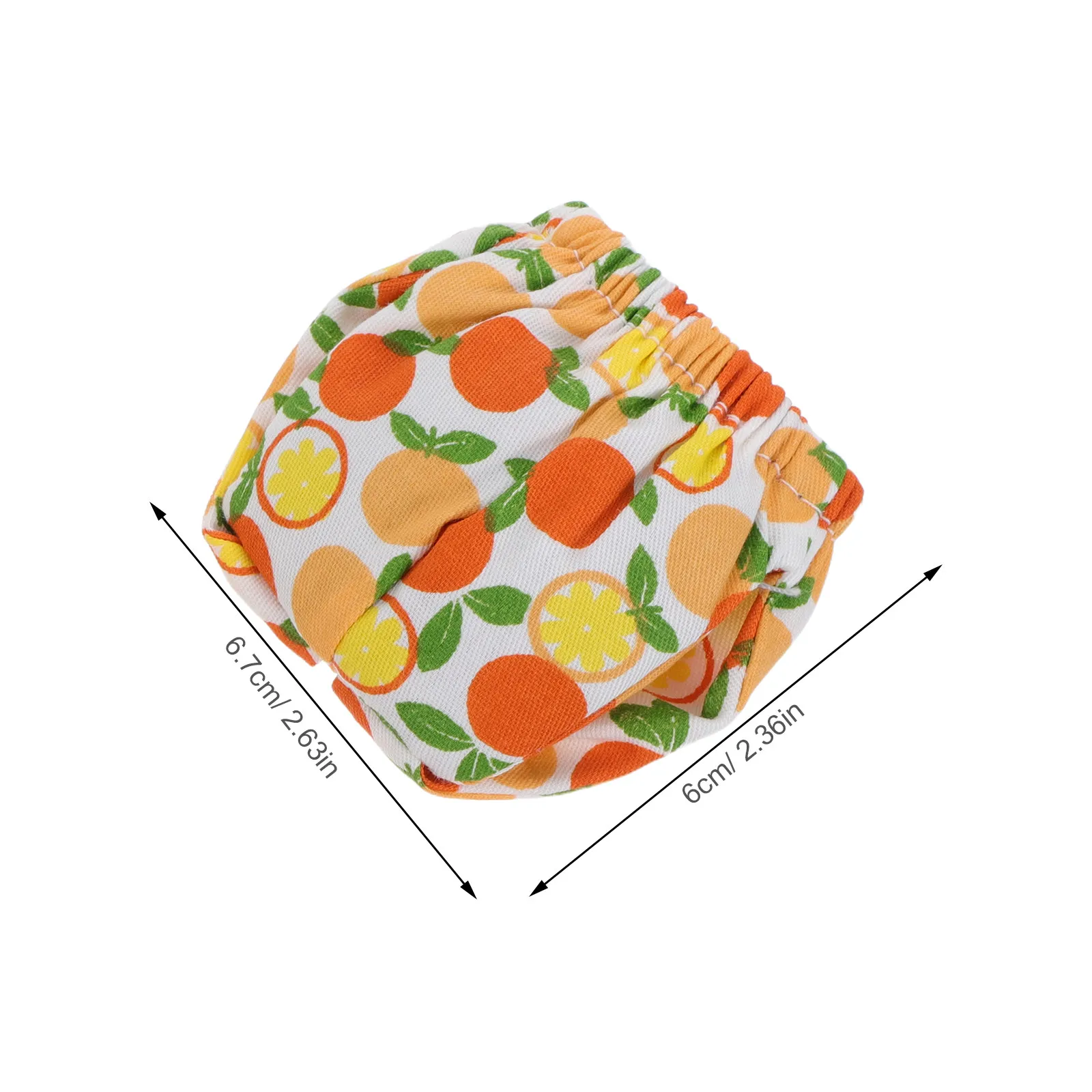 3Pcs Reusable Washable Pet Diapers Small Animal Diapers Squirrel Sugar Glider Leakproof Breathable Comfort Fit for Hamster view 3