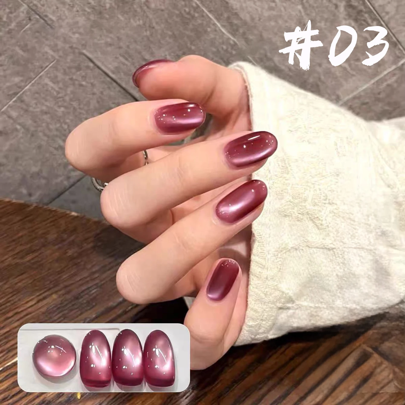 WS 1-9Pc Esmalte de Uñas en Ge - Resin Art Purple reseña y precio