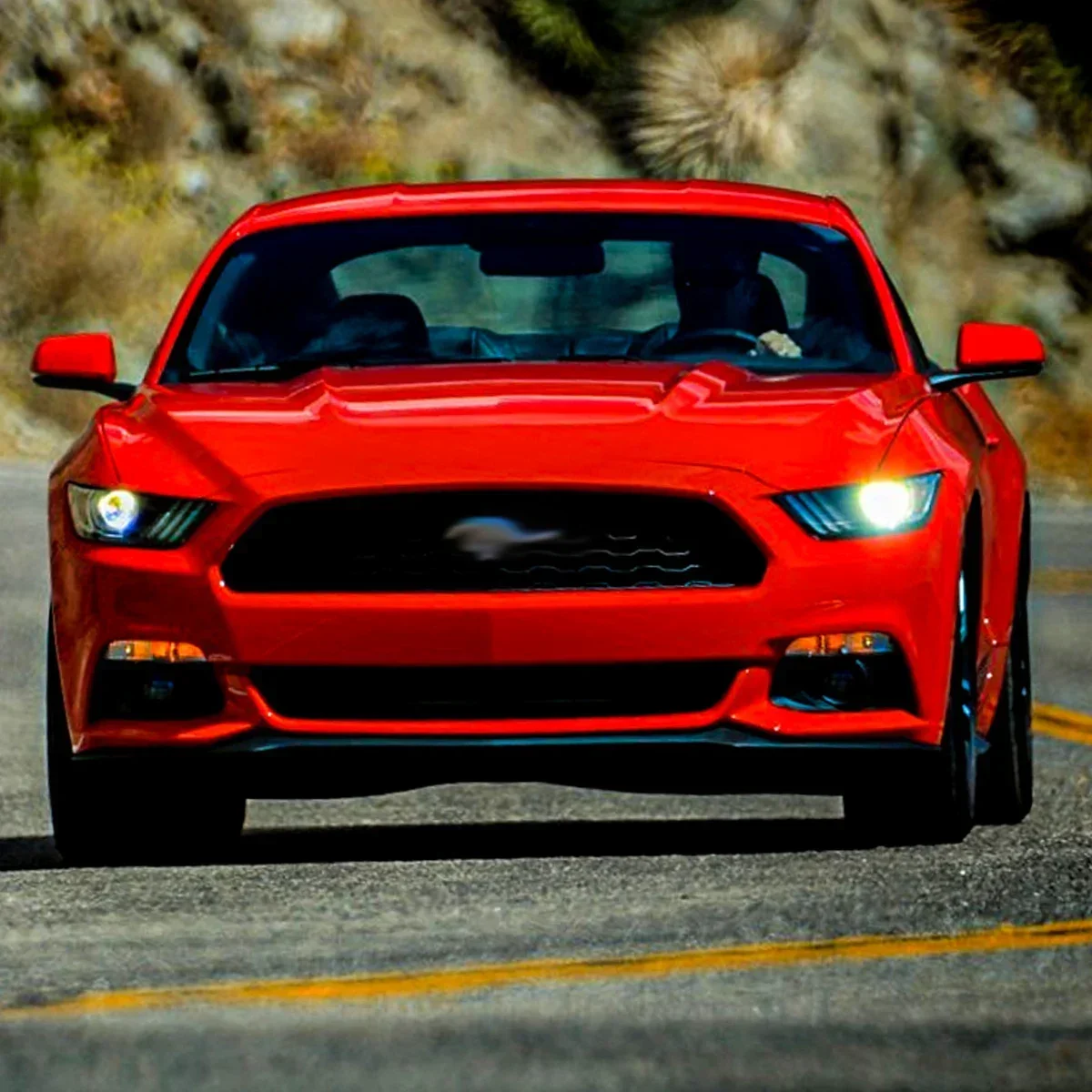 

TYPY новая светодиодная фара, обновленная, модифицированная для Ford Mustang, фара 2015-2017, динамический сигнал, автоаксессуары