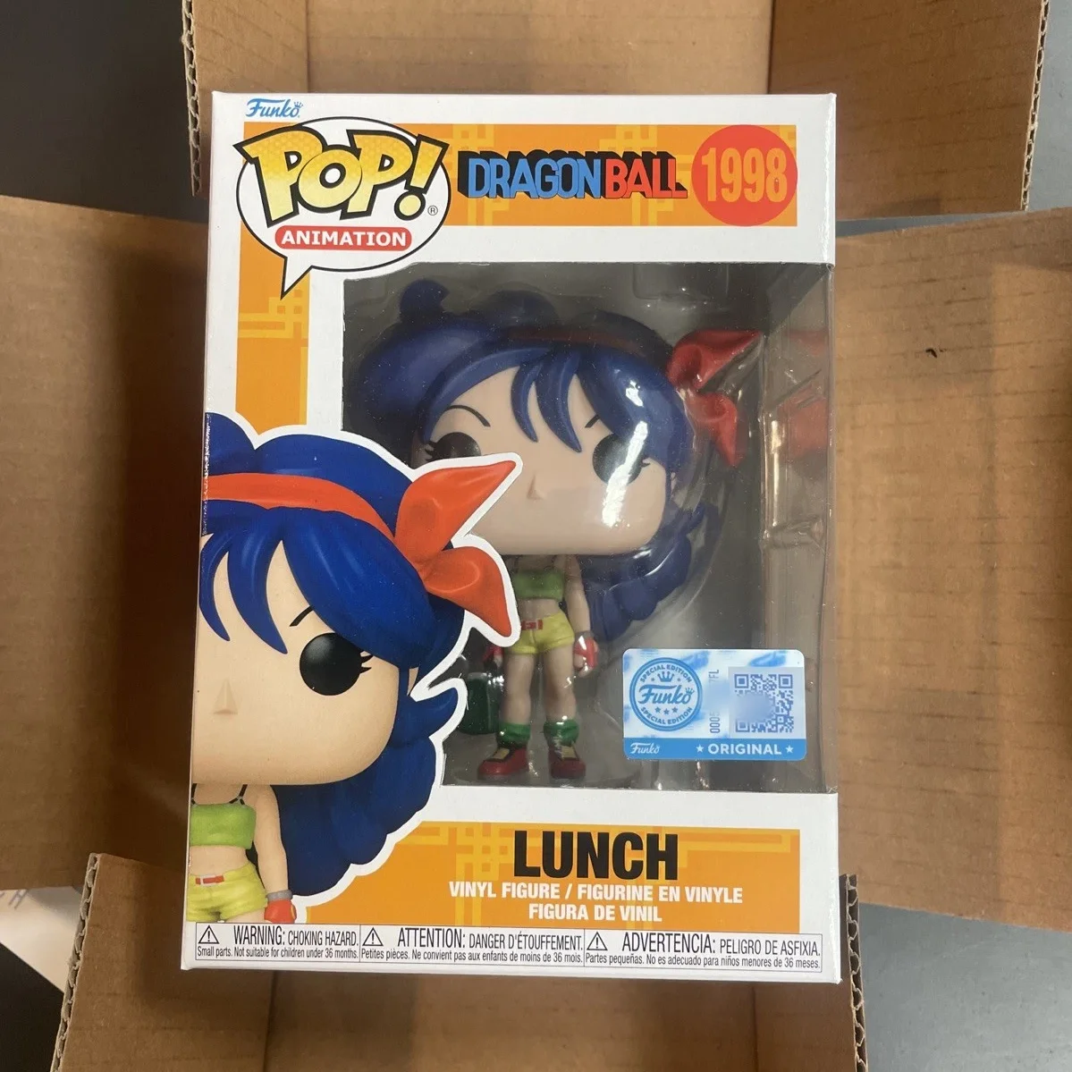 

Lunch #1998 Dragon Ball Figure FUNKO POP 4.2 inch Figures 1 In 6 Chance Blonde Chase Limited Edition Collectible Model Toy