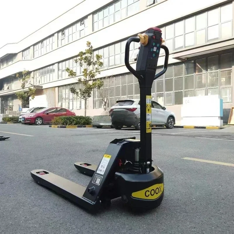 Factory Strongway 12v Electric Hydraulic Truck With 1Tons Full Electric Pallet Truck Small Electric Pallet Truck For Sale factor