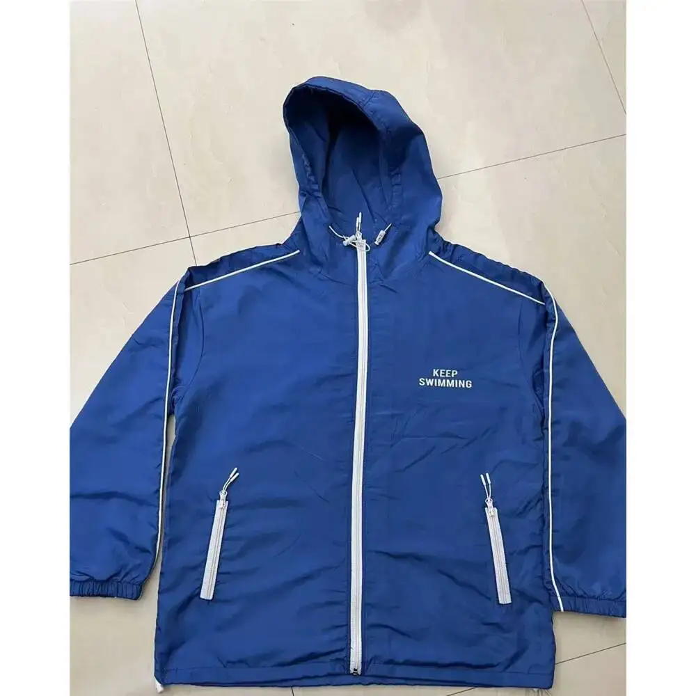 Unisex Women/Men Windproof Jacket Keep Swimming Jacket Keep