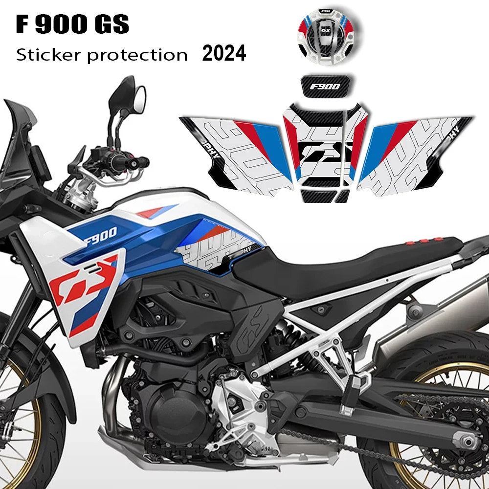 For F900GS F 900 GS 2024 3D Gel Resin Sticker Tank Pad Side Protection Sticker Accessories