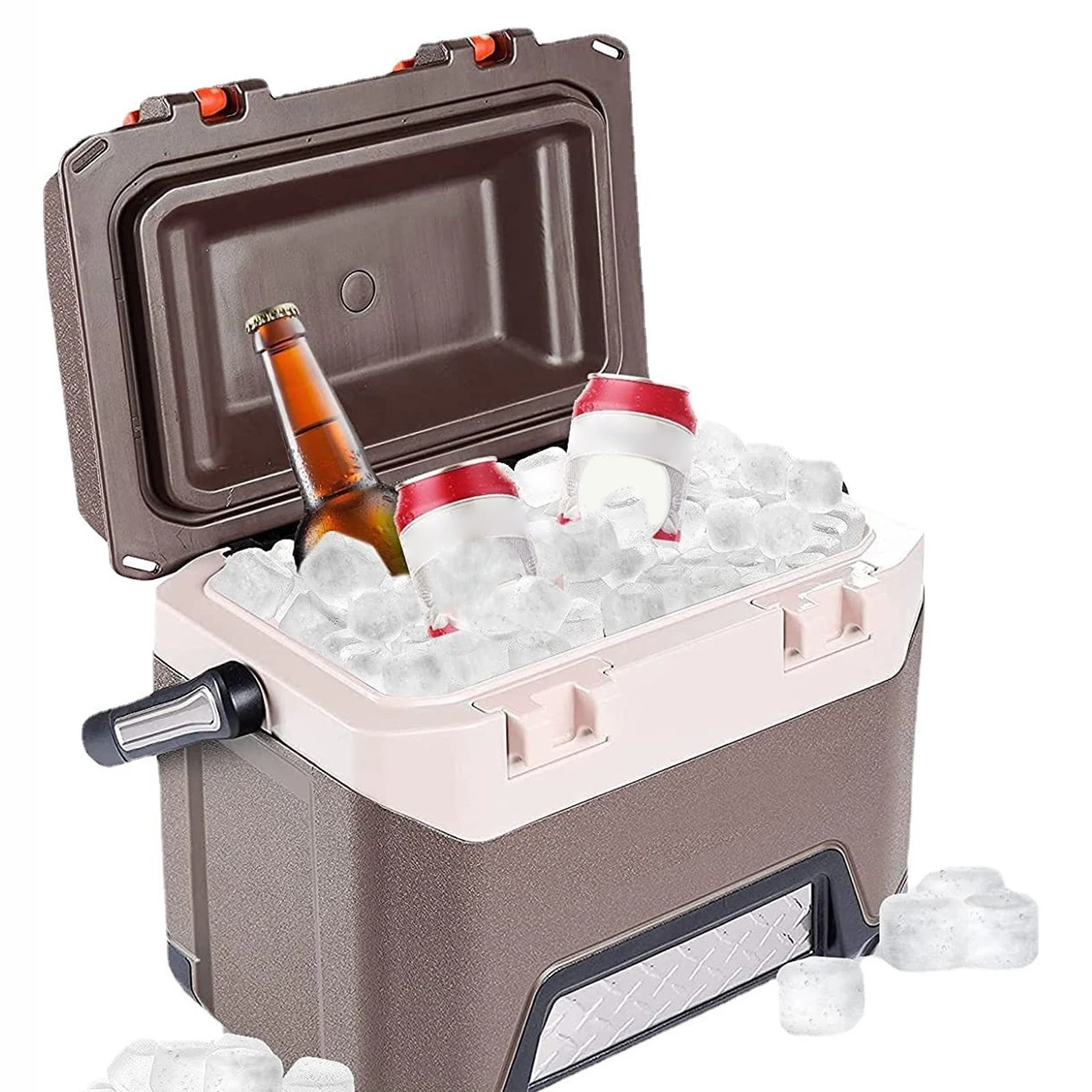 24 Pack Refreezable Plastic Ice Cubes No Dilution Quick Freezing and Cooling Ice Cubes for Lunch Boxes Coolers Party Hosts