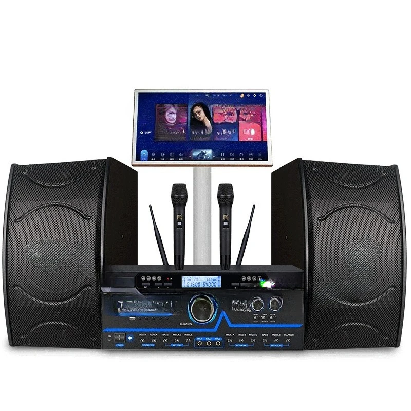 

Single 12 inch full set of home stage bar KTV home singing professional intelligent jukebox karaoke