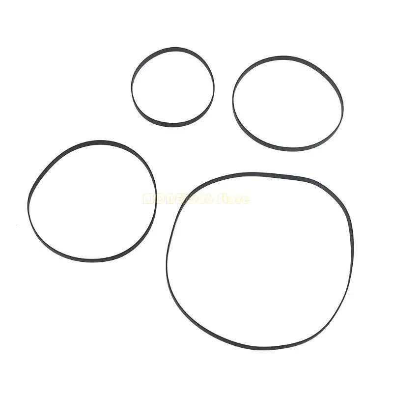 F62C 3 мм шириной резиновый ремень с плоским приводом резиновый ремень для винилового проигрывателя Phono