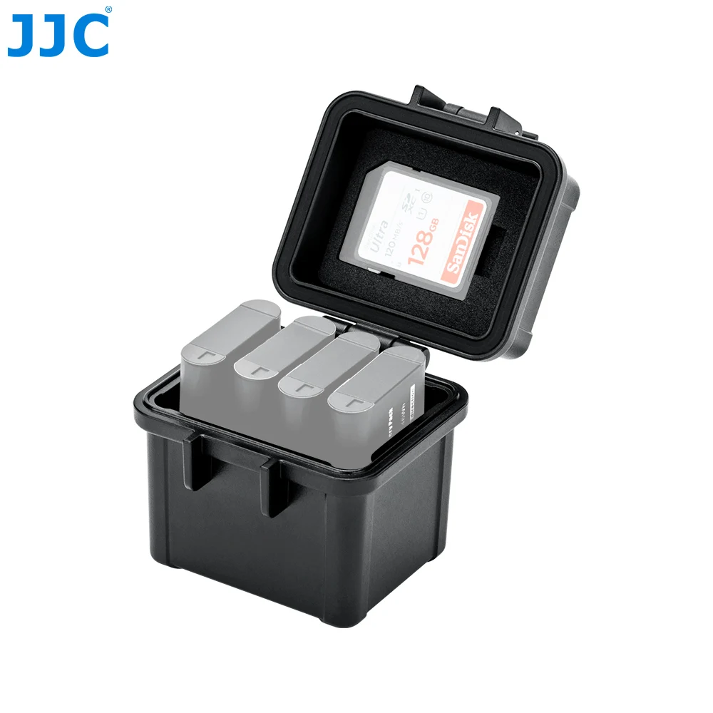 Jjc-カメラ用バッテリーケース,Canon用,メモリーカード,LP-E17, LP-E12