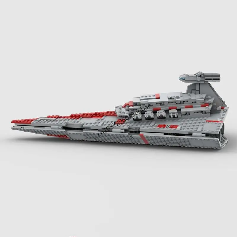 1475PS Star Plan Movie Imperator Class Destroyer Space fighter model DIY creative ideas Child Toy Assembly Puzzle Gift MOC-75394