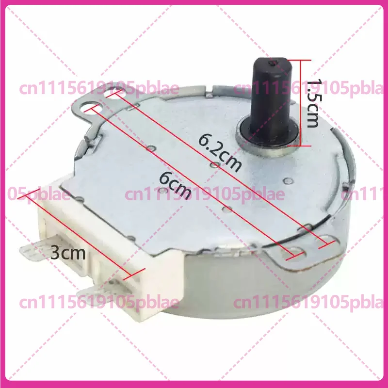 4pcs For Galanz Microwave Oven SM‑16T D‑Shaft Synchronous Turntable Motor, AC30V Permanent Magnet Tray Stirring Motor