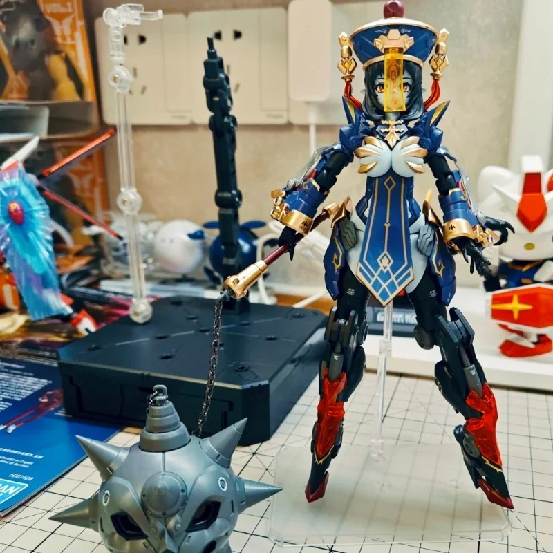 

Hemoxian Jiulian Reverberation Of Medta Aciton Figurine 1/12 Zombie Girl Assembly Model Kit Collect Doll Toy Gift
