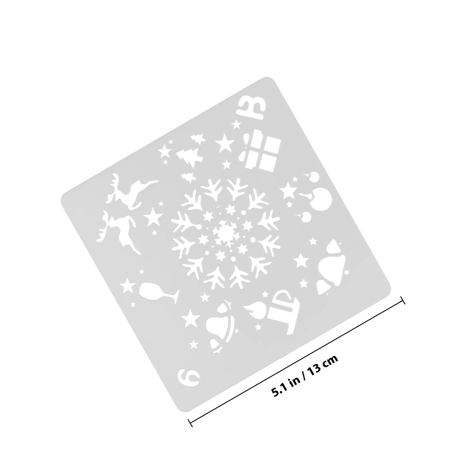 1Set Christmas Stencils Multi-Purpose Spray Templates for Home Decoration DIY Sign Stencils Xmas Craft Supplies