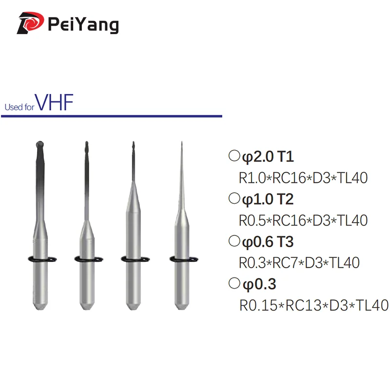 

Стоматологические боры VHF K5 E5, фрезерные для циркония, ПММА, стоматологическая лаборатория, шлифовальное алмазное покрытие, фрезерные сверла D3 CAD CAM DC