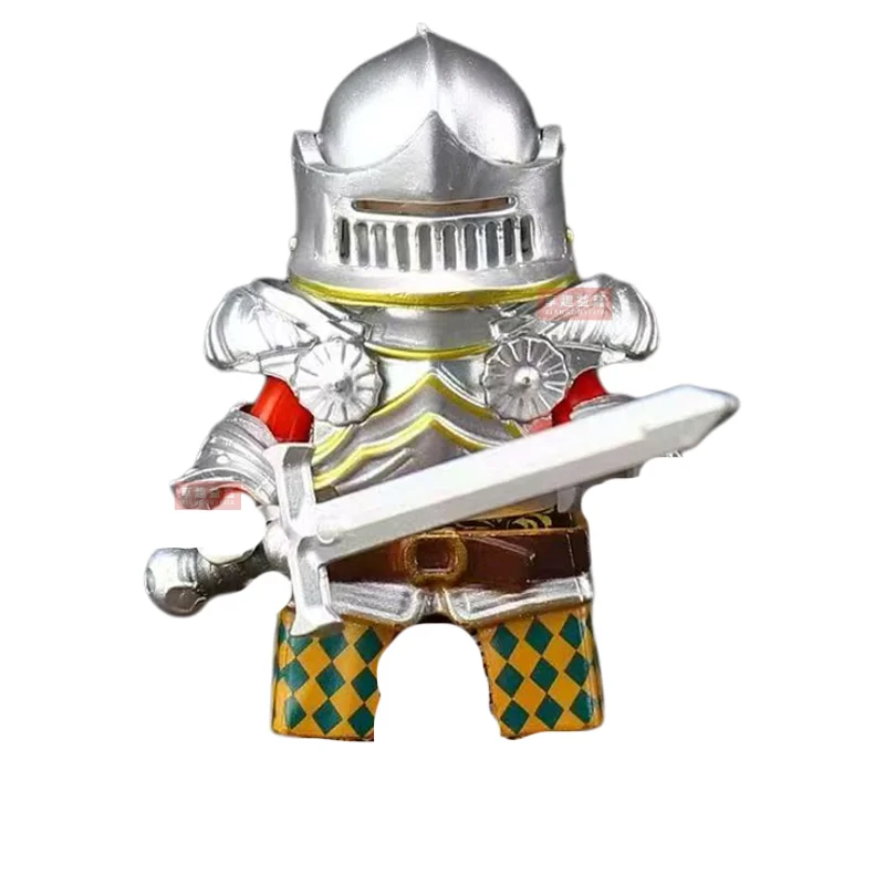 

MOC Building Blocks Medieval Castle Minifigure Knight Assembly Armor Accessories Collection Ornaments Toys Holiday Gift