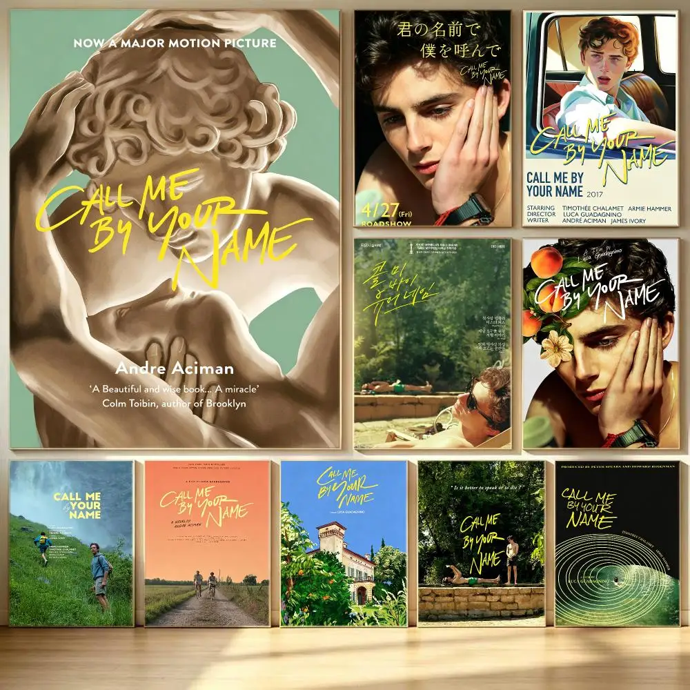movie Call Me by Your Name Poster Poster HD  Printing Soothing and Cream Style Home Decor for the Living Room cafes Gift Giving