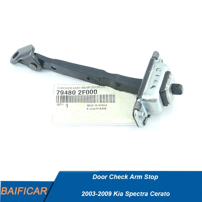 Baificar Brand New Genuine Door Check Arm Stop Hinge Strap Limiter 794802F000 794902F000 For 2003-2009 Kia Spectra Cerato