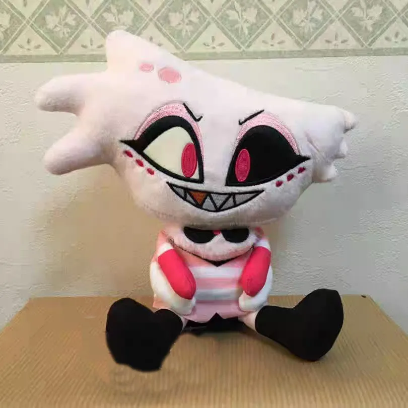 

Новая плюшевая игрушка Валентин из Hazbin Hotel, аниме-персонаж, мягкая кукла Ангел Даст, коллекционный подарок для фанатов