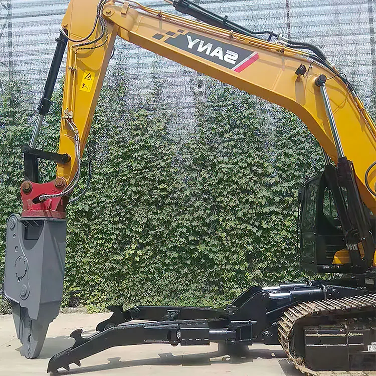 High Efficiency Hydraulic Shear Cutting Machine for Excavator