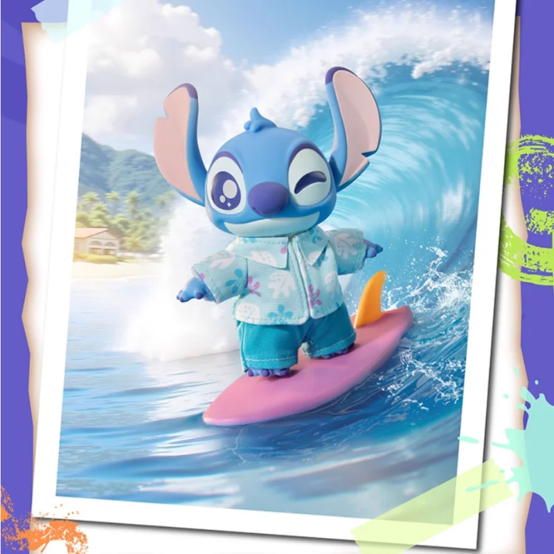 Koleksi Mainan Model Boneka Vinyl Lucu Seri Hewan Liar Stitch Baru, Kotak Misteri Trendi, Gantungan Tas, Dekoratif, Hadiah Ulang Tahun untuk Anak Perempuan