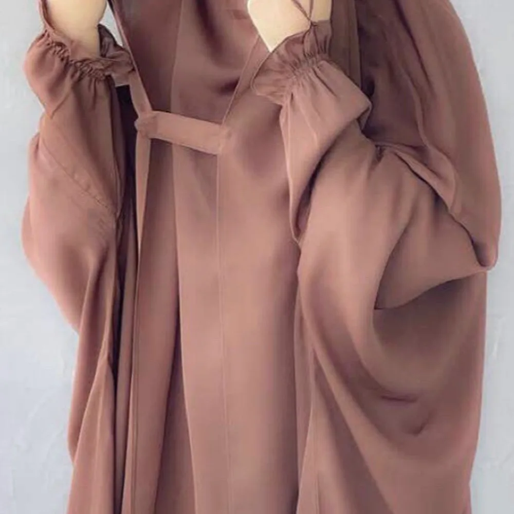 

Eid Modest Muslim Women Dresses Prayer Dress Djellaba Hooded Abaya Dubai Kaftan Arabic Robe Ramadan Islam Jalabiya Burqa Caftan