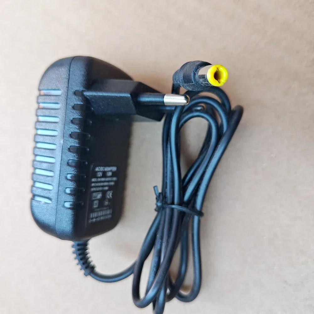 12 V UE Adapter wtyczka zasilania AC100-240V do źródła zasilania DC12V ładowarka 12 woltów 1A konwerter transformatora zasilania