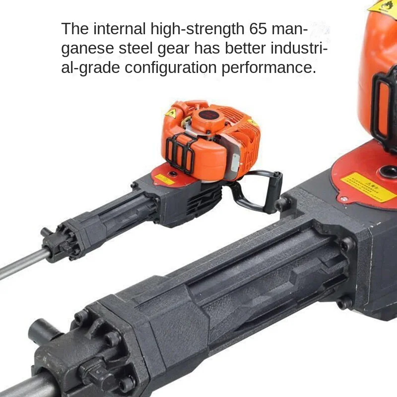 52CC 1900W Multifunctional Root Digging Shovel Tree Transplanter Rock Drilling Equipment for Garden Seedling Planting Work