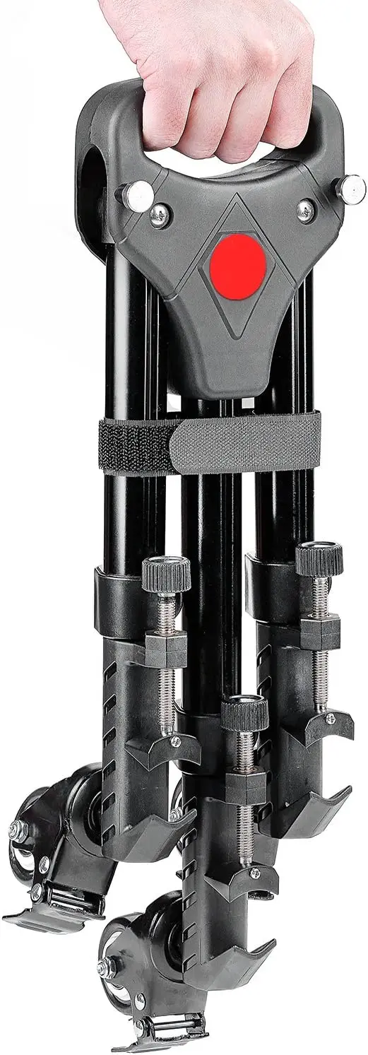 Neewer Photography Professional Heavy Duty Tripod Dolly for Canon Nikon Sony DSLR Cameras Camcorder Photo Video Lighting
