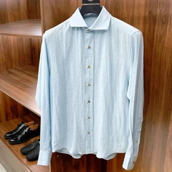 2024ss Top Quality Men's Clothing Men's Casual Shirts Comfortable Shirts for Men Men Vintage Shirts Men's Casual Shirt