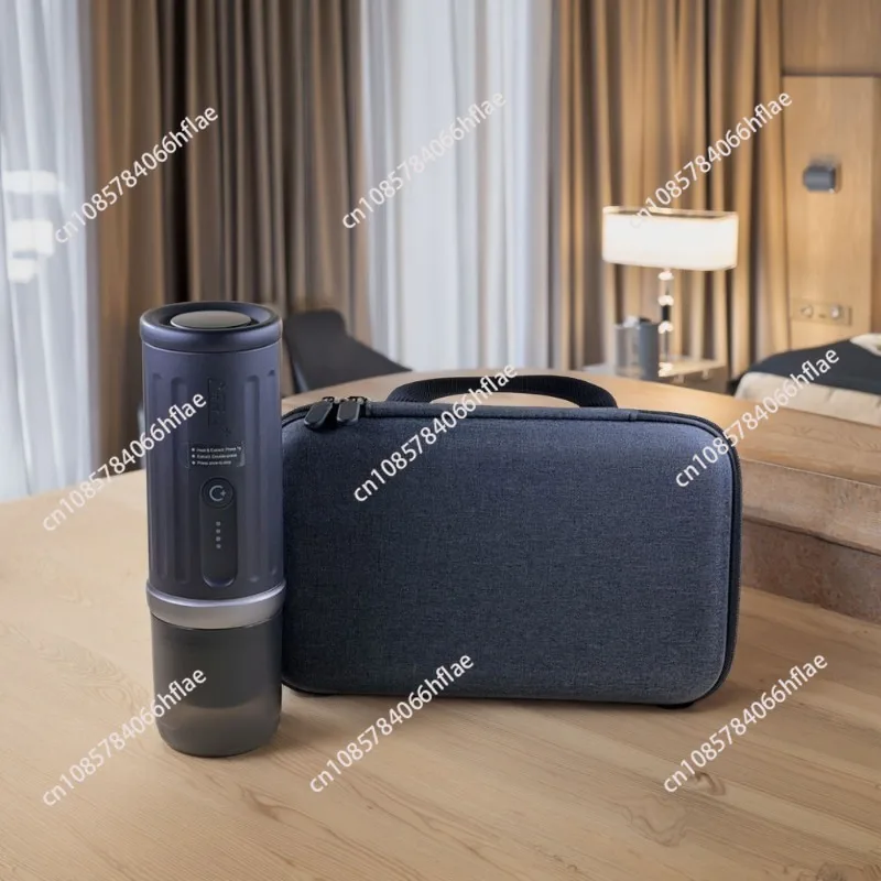 

Mini USB Fast Charging Travel Coffee Maker Espresso Coffee Machine 2-in-1 Fashion Coffee Machine with APP CERA+ for Travel Hotel