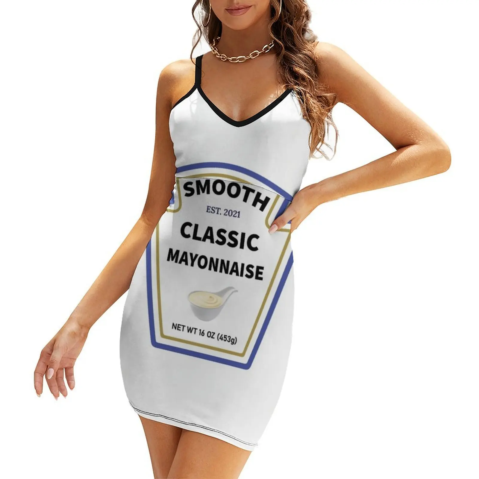 

Smooth Classic Mayonnaise Halloween Costume Sling Dress women's dresses luxury evening dress women dress for woman