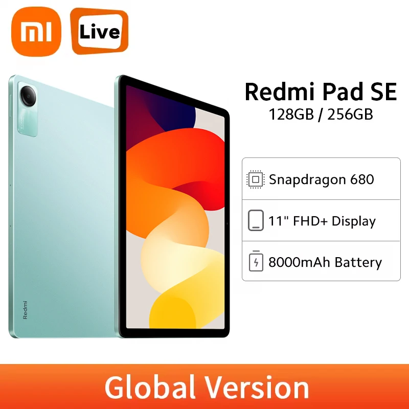 รีวิวแท็บเล็ต Xiaomi Redmi Pad SE 256GB หน้าจอ 90Hz พร้อมชิป Snapdragon 680 ที่คุ้มค่าที่สุดในปี 2025